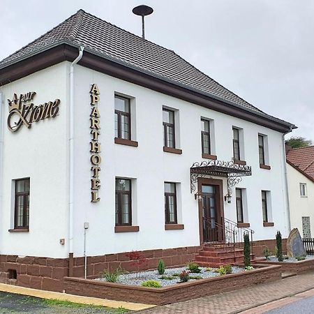 Zur Krone Aparthotel Widdershausen ภายนอก รูปภาพ