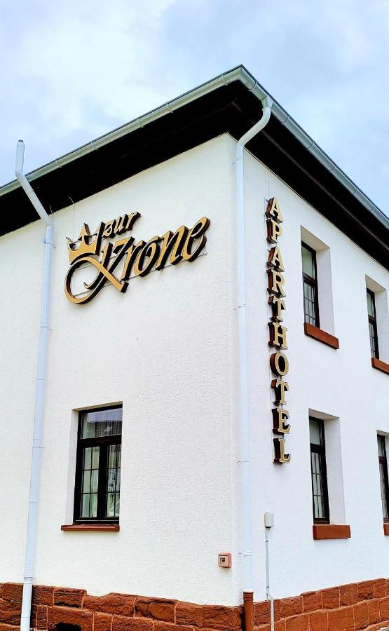 Zur Krone Aparthotel Widdershausen ภายนอก รูปภาพ